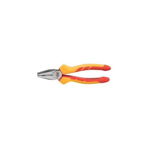 Vanadium combination pliers VDE insulated- Overall length: 180mm